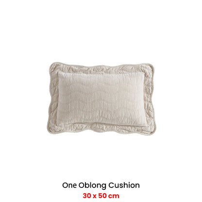 Private Collection Indiana Stone Oblong Filled Cushion 30 x 50cm