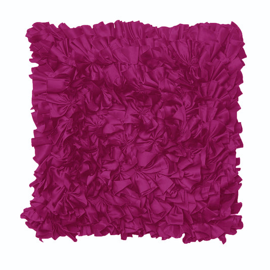 Rapee Morocco Can Can Filled Cushion - Fuschia