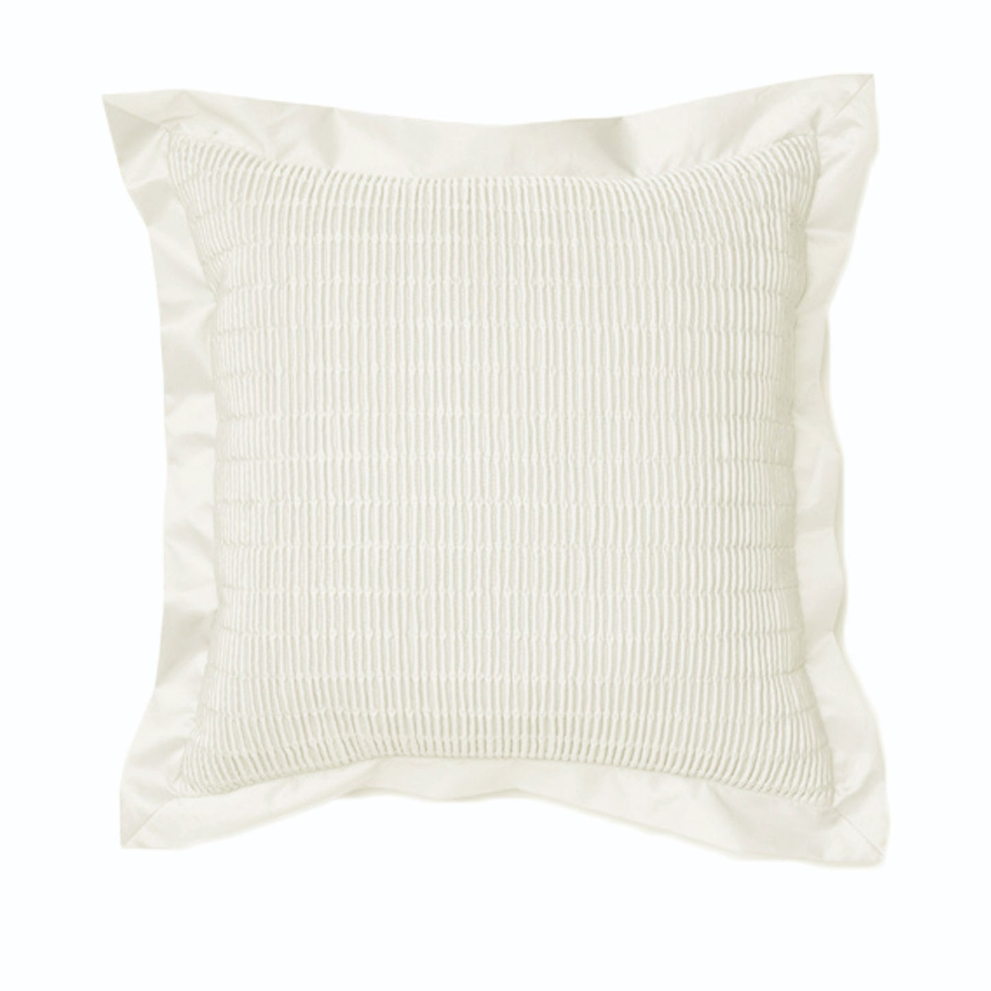 Rapee Morocco Quilted Filled Cushion - White