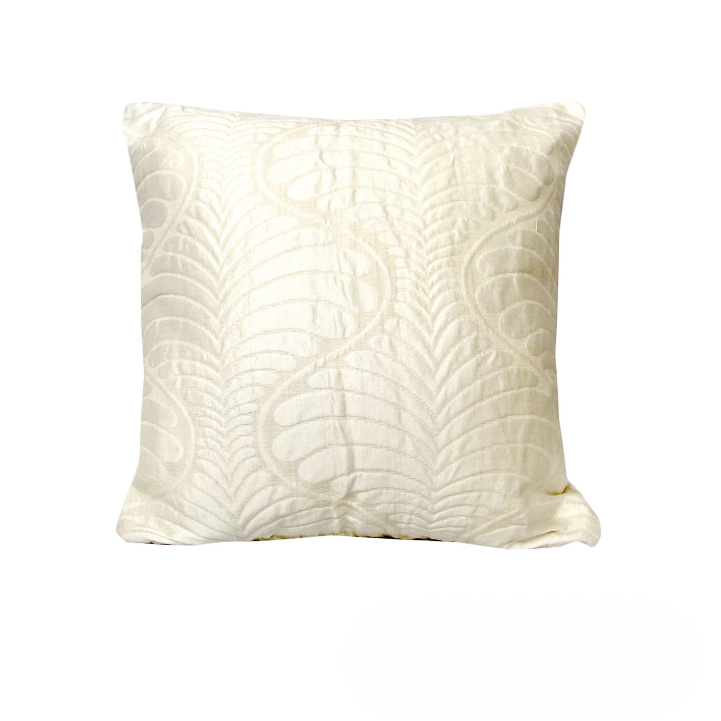 Rapee Decoration Cushion Cover Tux Leaf - Ivory 50 x 50 cm