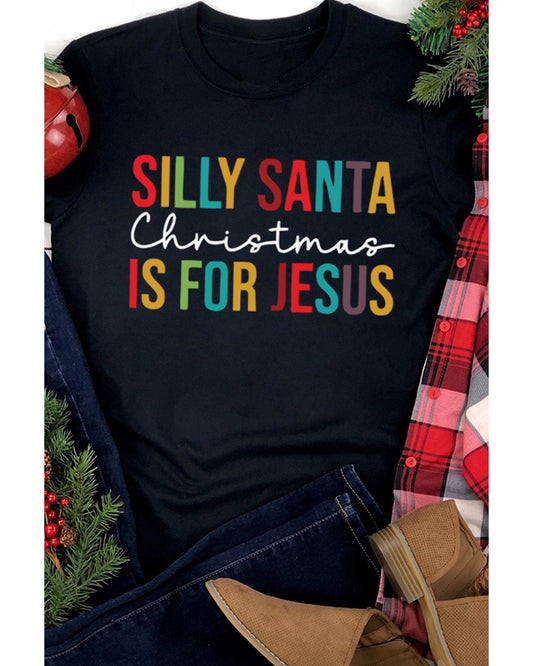 Azura Exchange Christmas is For Jesus Short Sleeve T-Shirt - M