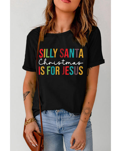 Azura Exchange Christmas is For Jesus Short Sleeve T-Shirt - S