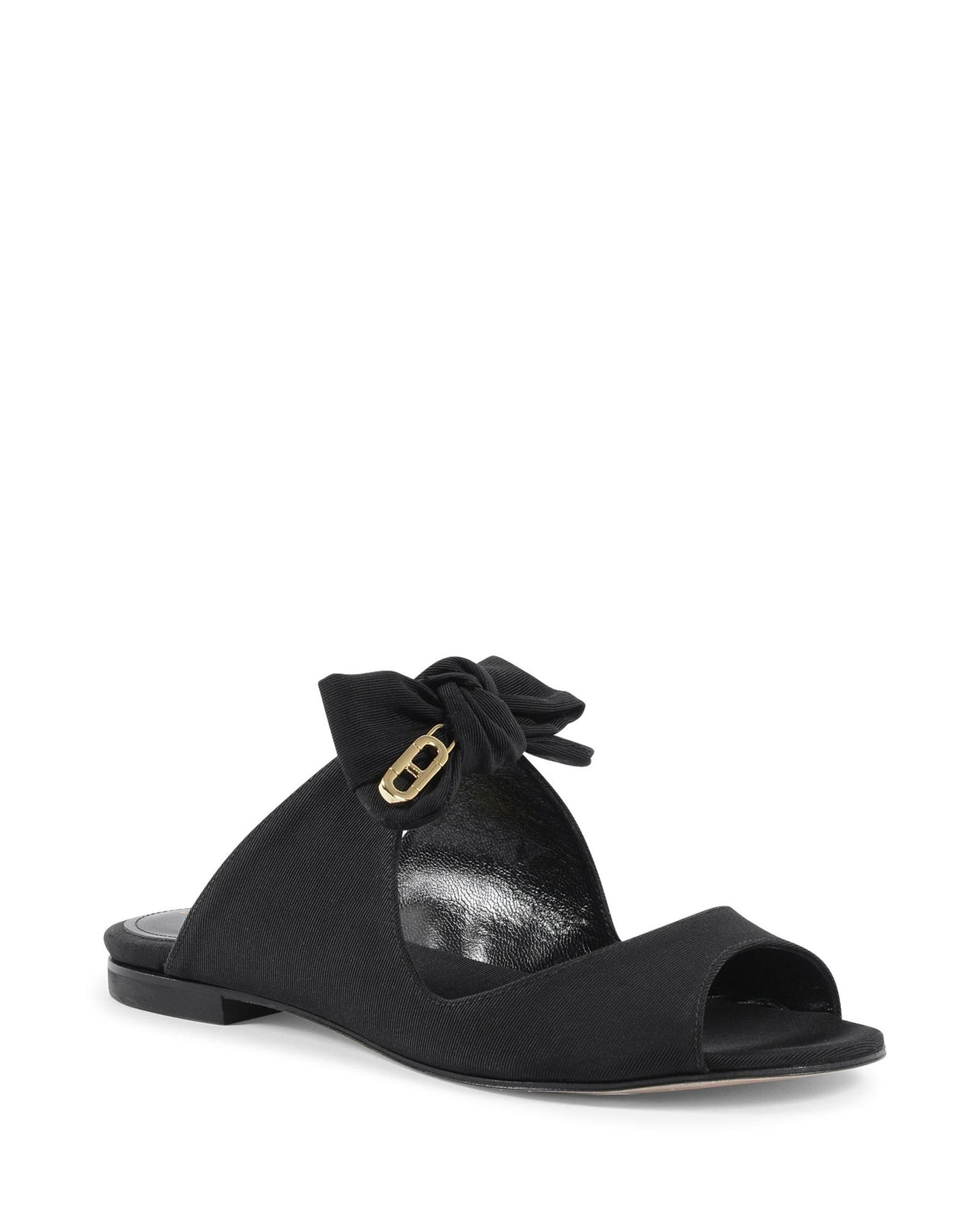 Flat Sandal with Bow Detail - 38.5 EU