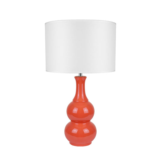 Pattery Barn Table Lamp - Orange