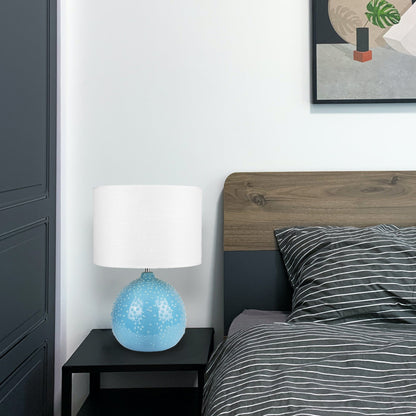 Boden Ceramic Table Lamp - Blue