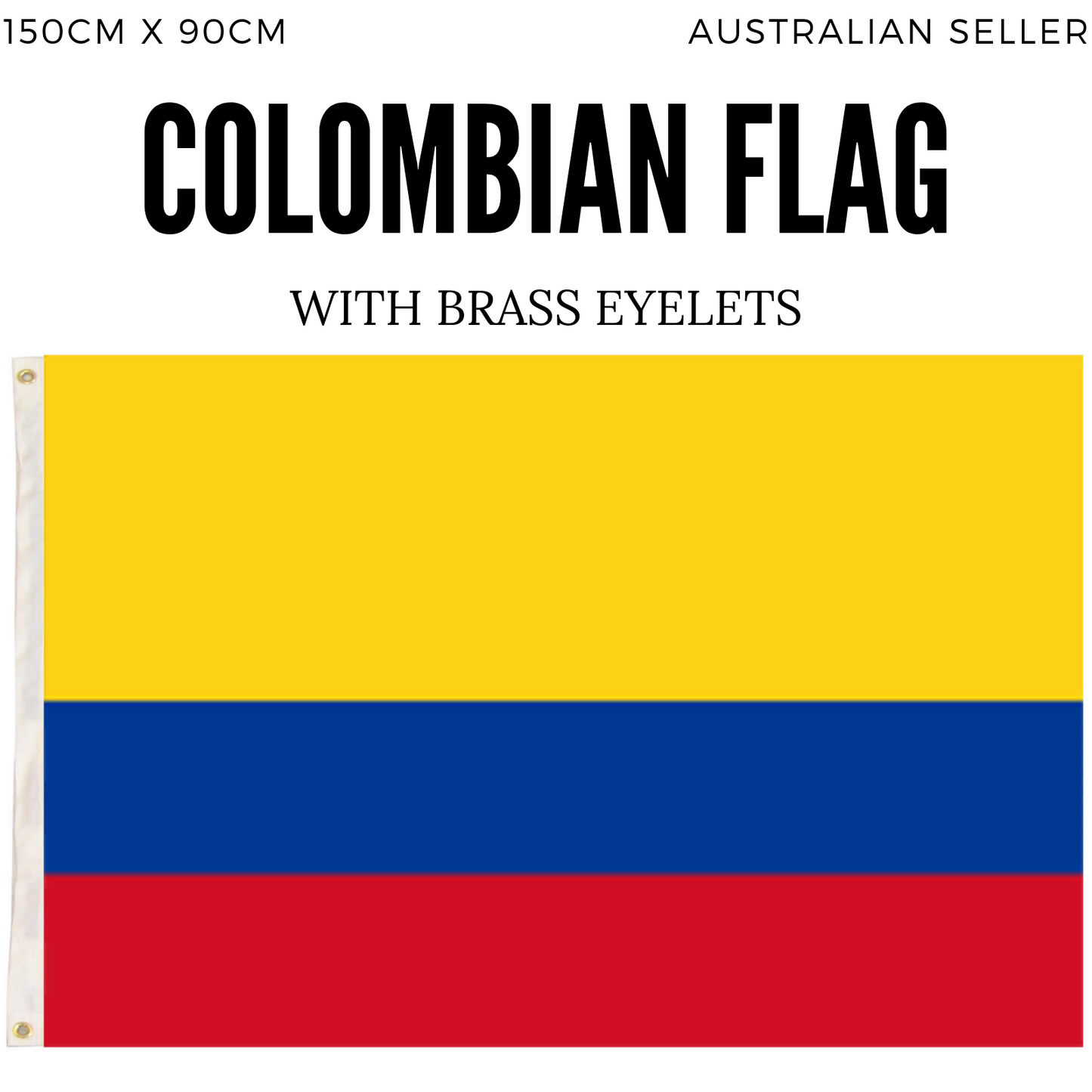 Republica de Colombia Country Flag Heavy Duty Colombian - 150cm x 90cm