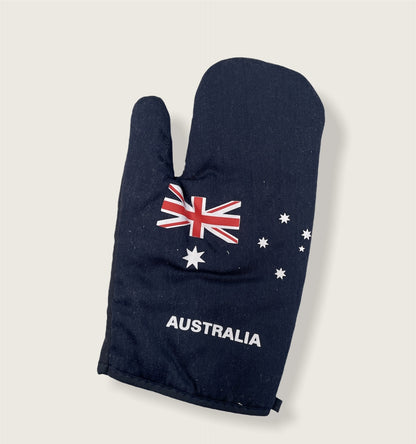 Microwave Oven Glove Kitchen Mitten Heat Resistant Baking Pot Holder Mitt Aussie