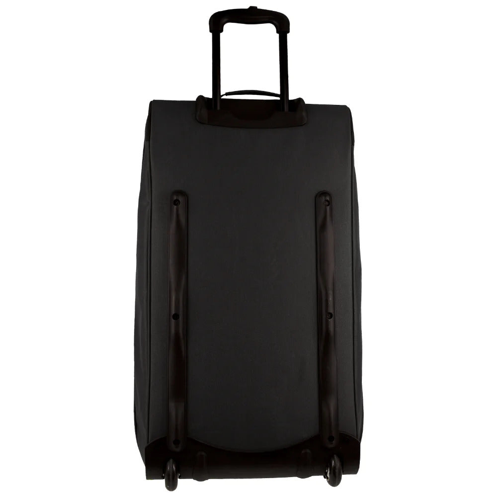 Pierre Cardin Trolley Bag Large Soft Travel Luggage Wheeled Duffle 82cm - Black