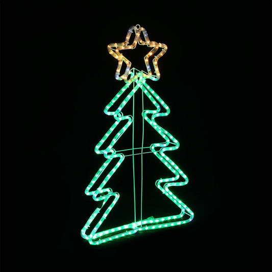 LED Ropelight 3D Tree Cool Twinkle Lights