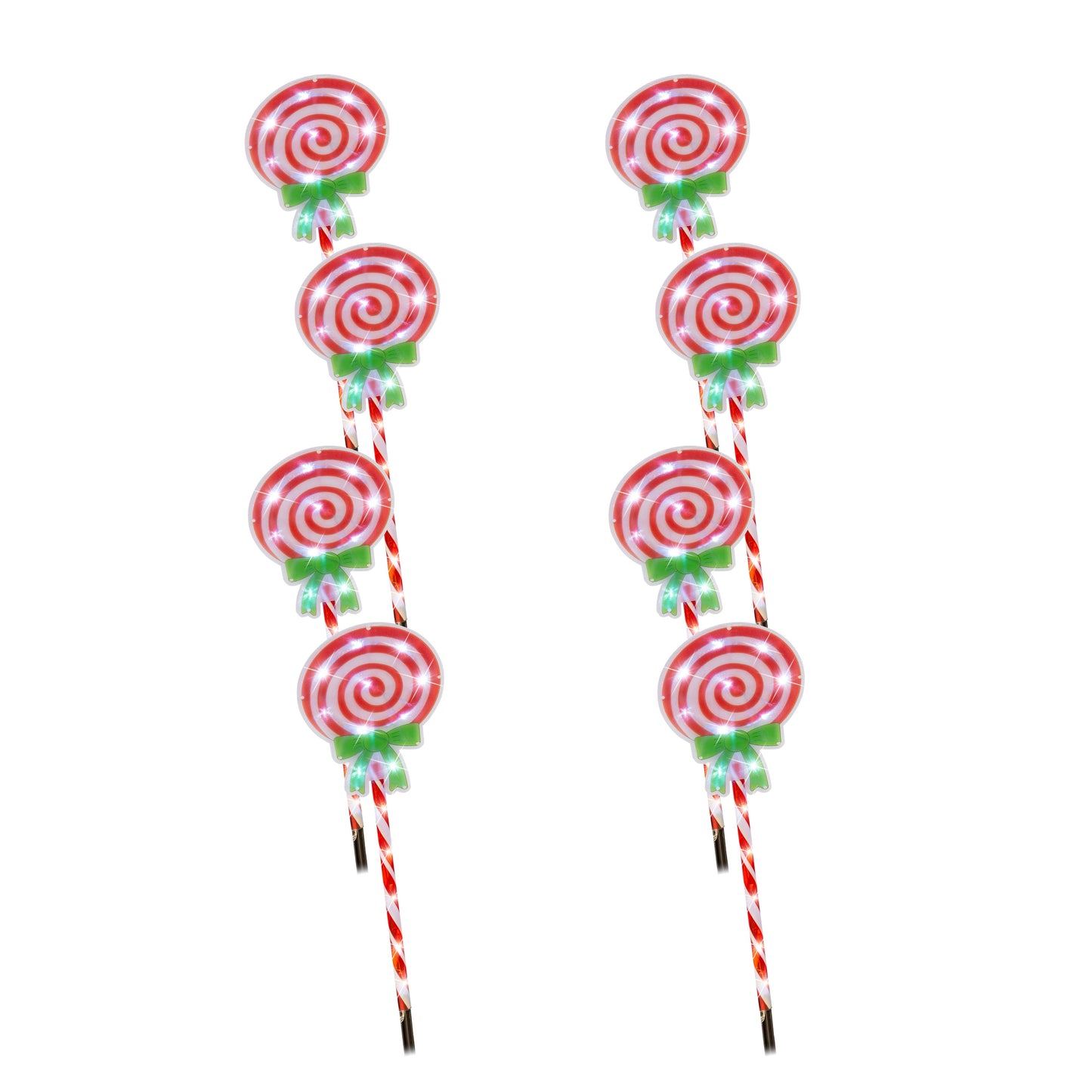 LED Candy Lollipop Path Lights 4pk