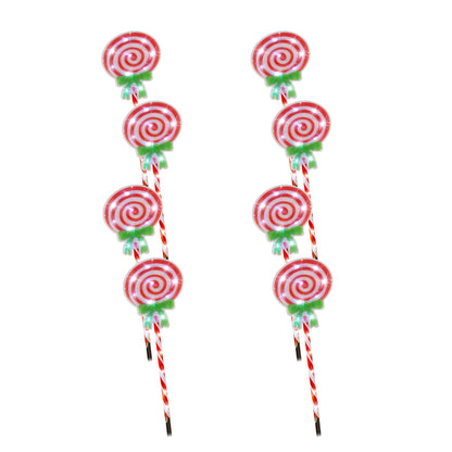 LED Candy Lollipop Path Lights 4pk