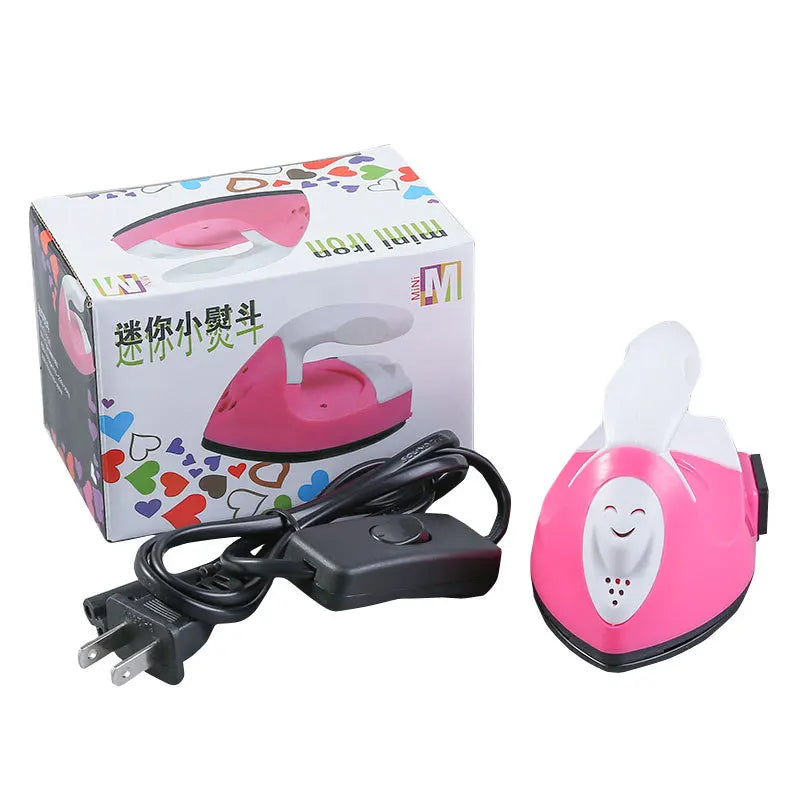 NNEOBA Mini Portable Ironing Iron - Compact Heat Press Machine