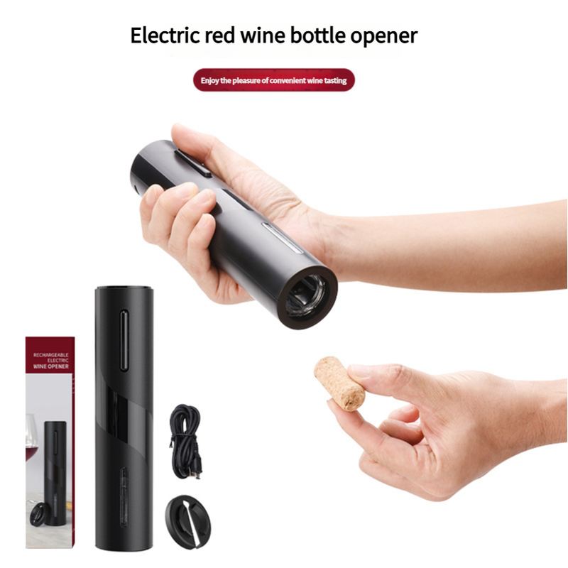 Rechargeable Electric Wine Opener - Easy to Use Wine Bottle Opener