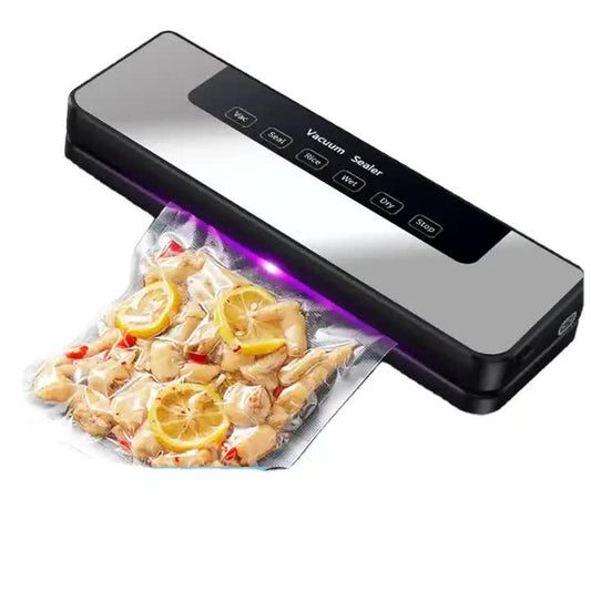 Home-use Automatic Vacuum Sealer - Food Packaging Machine, Small Vacuum Sealing Machine for Dry and Wet Compression