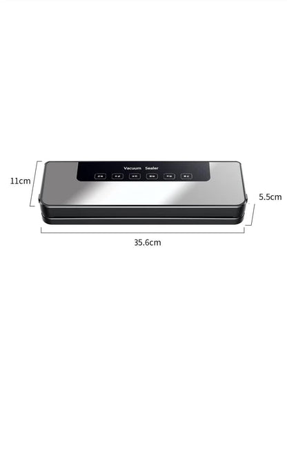 Home-use Automatic Vacuum Sealer - Food Packaging Machine, Small Vacuum Sealing Machine for Dry and Wet Compression