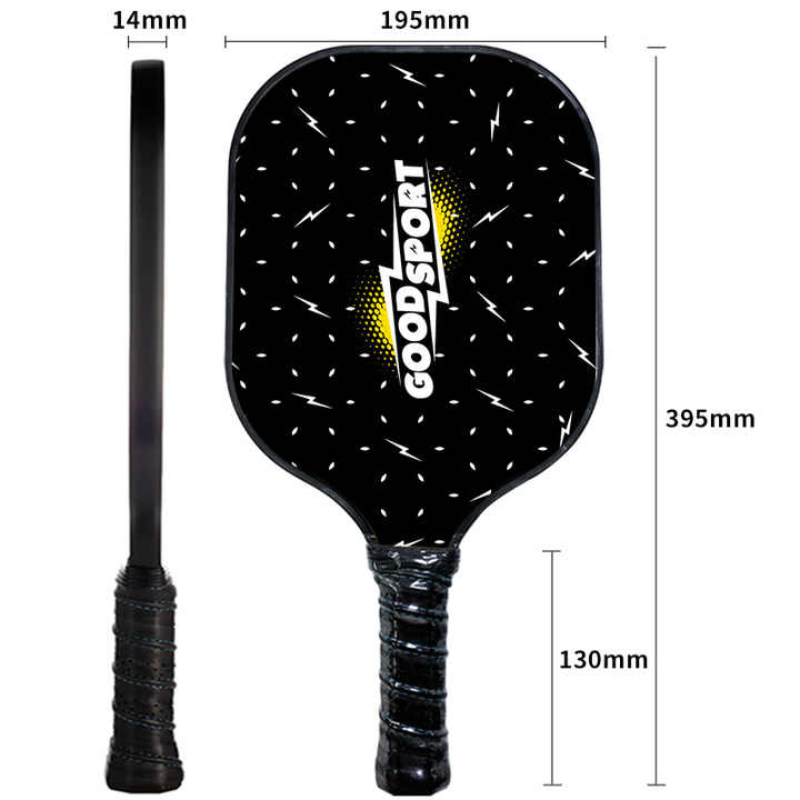 Vintage Fiberglass Pickleball Paddle Set - Vibrant Design for Enhanced Gameplay