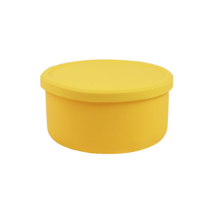 Yellow (1300ml) Dopamine-Style Food-Grade Lunch Box - Microwave Safe Fruit & Meal Storage Container