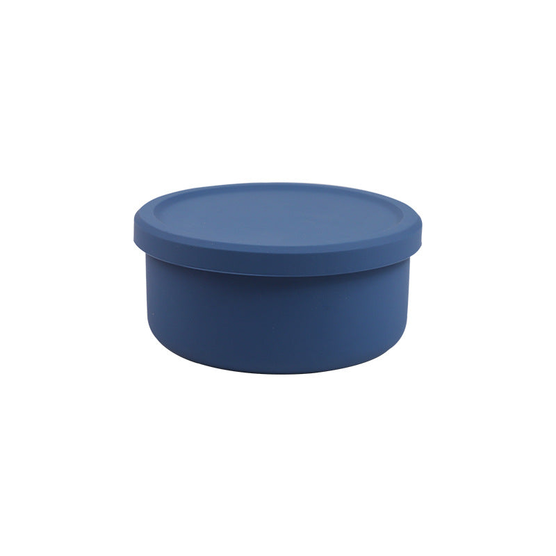 Blue (700ml) Dopamine-Style Food-Grade Lunch Box - Microwave Safe Fruit & Meal Storage Container