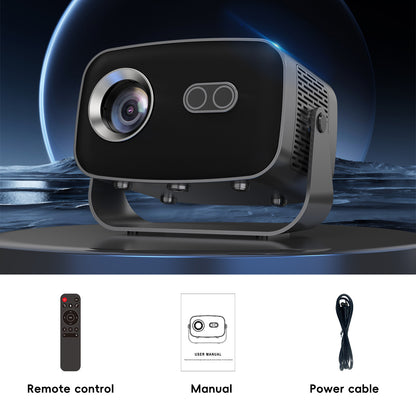 V100 Auto-Focus 4K Mini Projector (950S)with Android WiFi for Home Theater 197*91*101MM(2+8G)