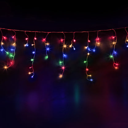 Jingle Jollys 32M Christmas Lights Icicle String Light 960 LED Multi-coloured