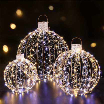 Jingle Jollys Christmas Lights 360 LED Fairy Light 3pcs Ball Decorations Set